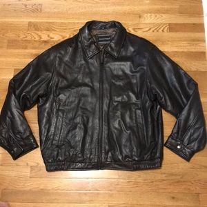 Preswick & Moore Leather Coat